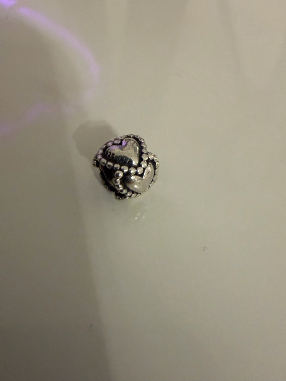 Pandora Sterling Silver Heart Charm